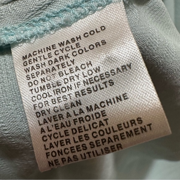 Tommy Bahama Shirt Mens Extra Large XLX Button Up Camp Hawaiian Seafoam Green - Picture 13 of 16